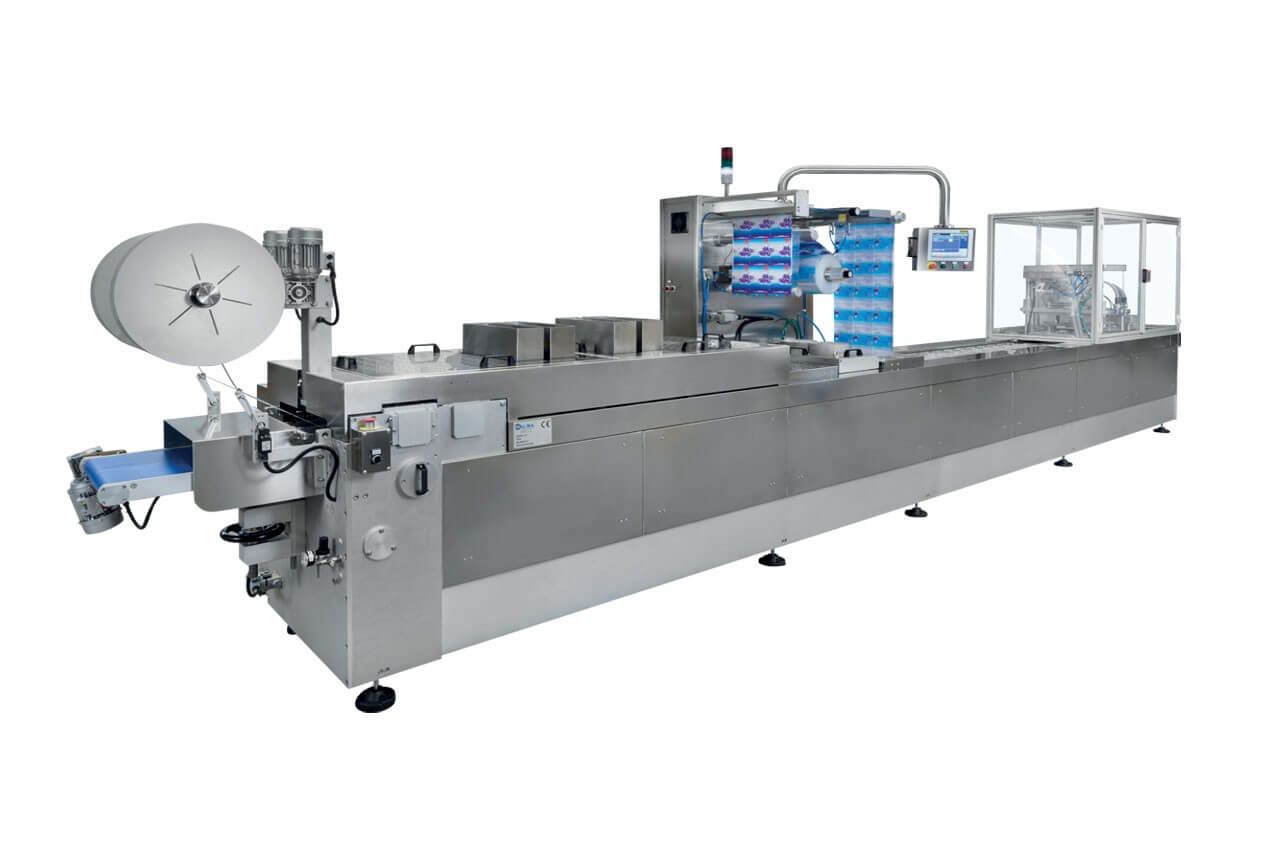 Blisteratrici automatiche in linea per prodotti industriali