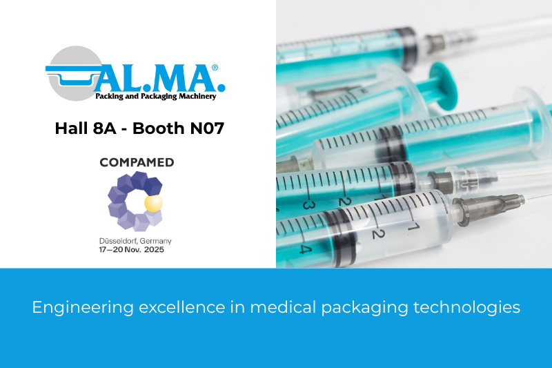 Alma Packaging al Compamed 2025: soluzioni di packaging per il settore medicale