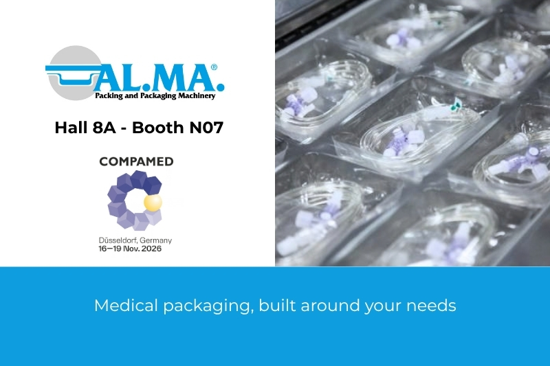 Alma Packaging at Compamed 2026: medical packaging solutions